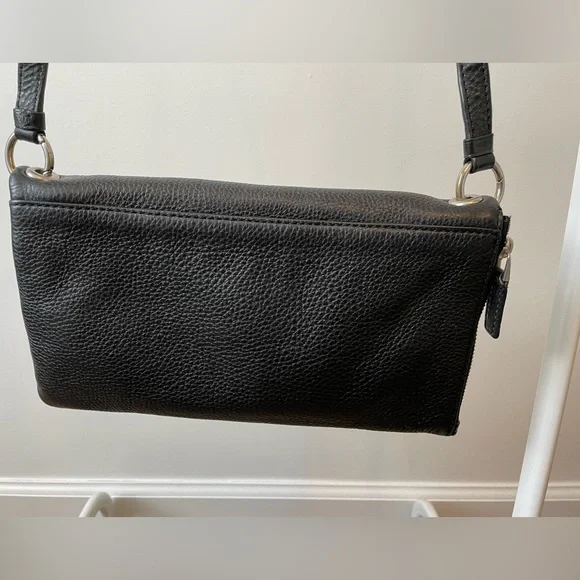 Marc Jacobs Black Leather Convertible Clutch / Crosby- with tags & dust bag - Picture 13 of 14